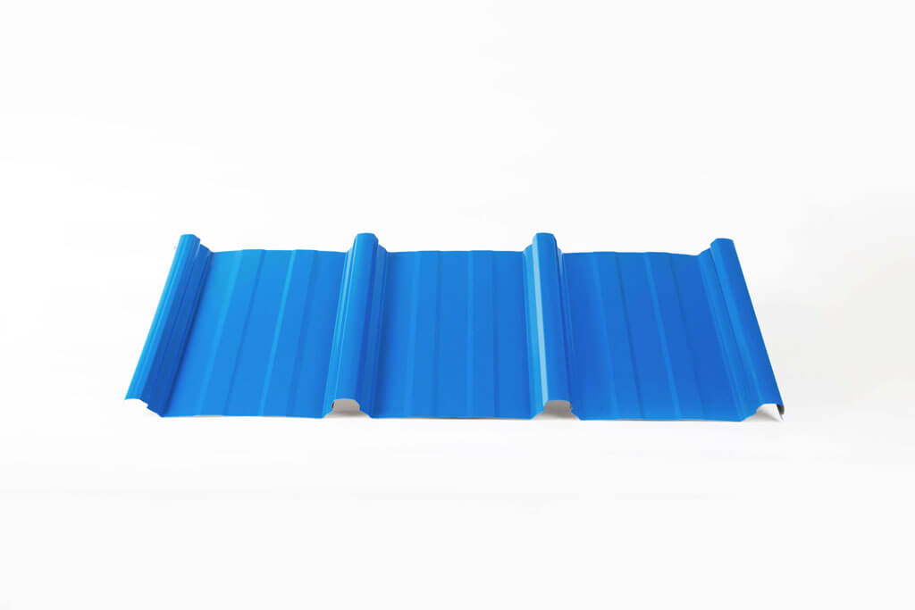 JSW PPGI Standing Seam, Clip Lock Roofing Sheet, 0.55 mm at Rs 660